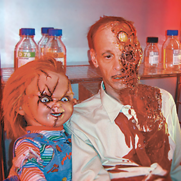 Chucky with John Walters