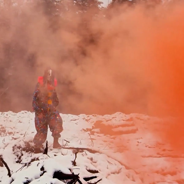 Coloured smoke special effects for Infinty Ink