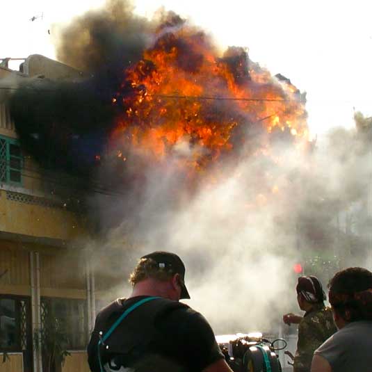 bomb explosion special effects